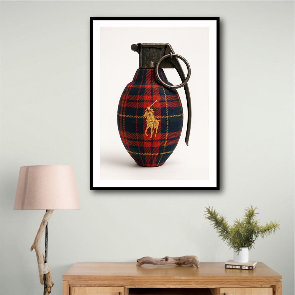 Ralph Lauren Fashion Inspired Grenade 1 Wall Art 